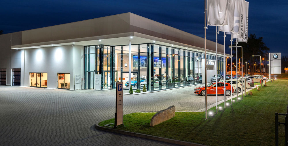Kamiński Budownictwo- Kompleksowa realizacja salonu BMW w Opolu