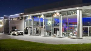 Przebudowa salonu BMW Sikora Mikołów