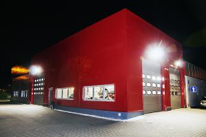 Wykonanie w formule zaprojektuj-wybuduj rozbudowy istniejącego serwisu samochodowego Zabrze. Kamiński Generalny wykonawca obiektów kubaturowych, budowa hali, wykonawca hali Gliwice, Zabrze, Chorzów, Ruda Śląska, Bytom, Koniecpol, Częstochowa, Siewierz, Zawiercie, Dąbrowa Górnicza, Sławków, Siemianowice Śląskie, Knurów.